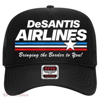 DeSantis Airlines US Flag Vintage Hat