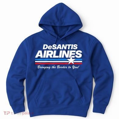 DeSantis Airlines US Flag Vintage Hoodie