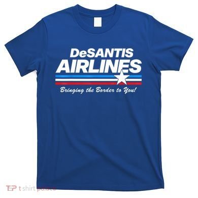 DeSantis Airlines US Flag Vintage T-Shirt