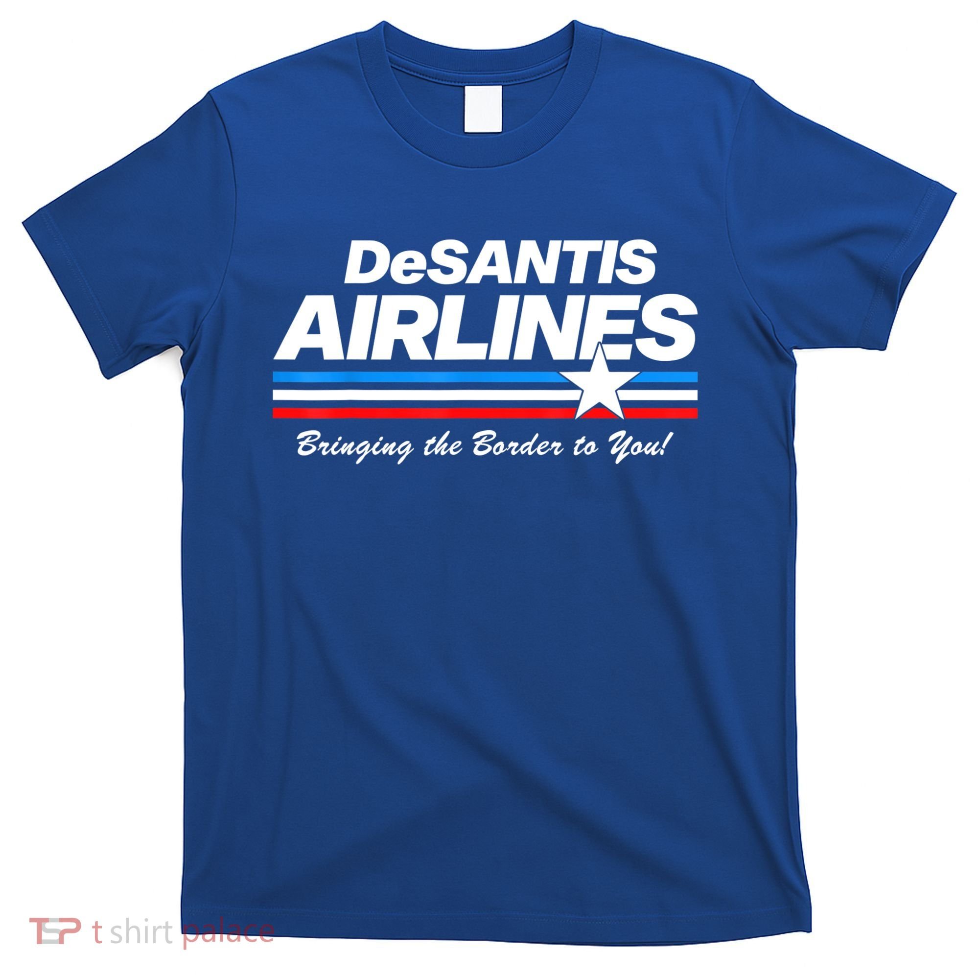 DeSantis Airlines US Flag Vintage T-Shirt