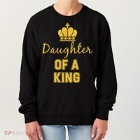 Daughter Of A King Family Matching Women's Sweatshirt thumb 0
