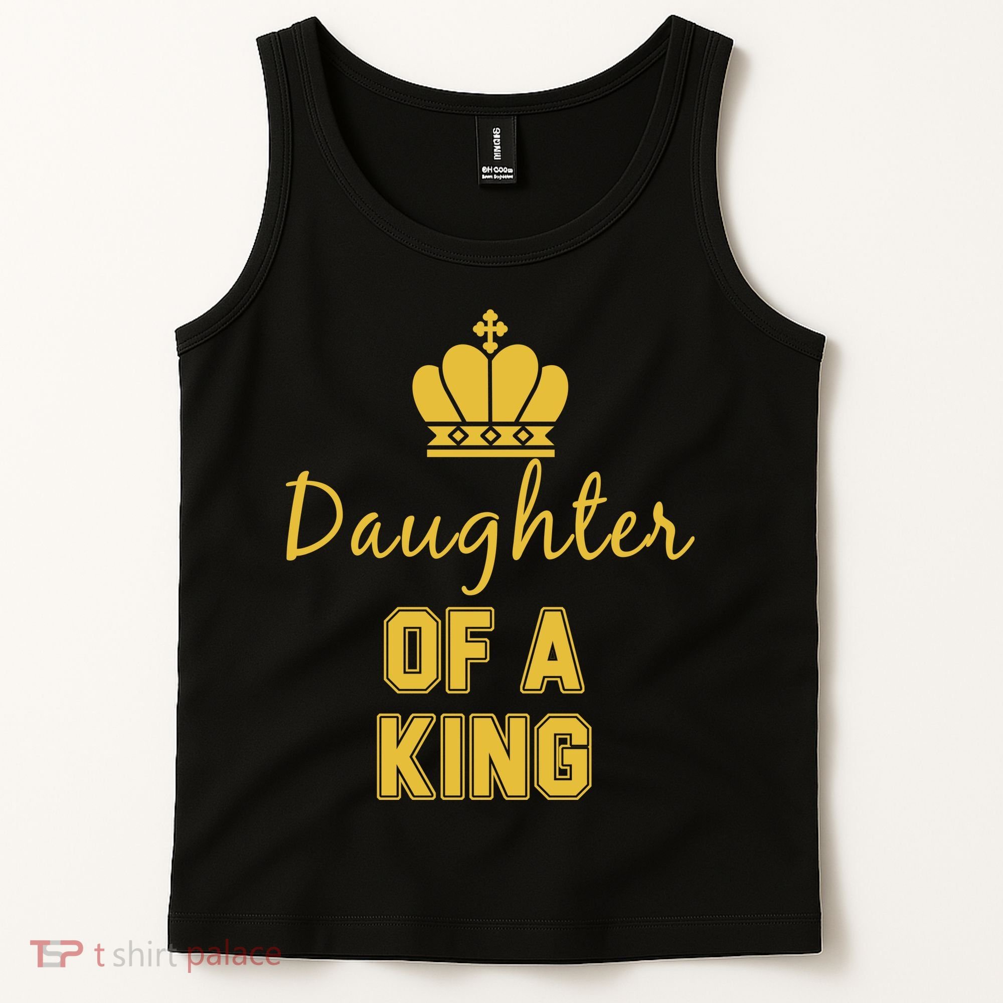 Daughter Of A King Family Matching Tank Top