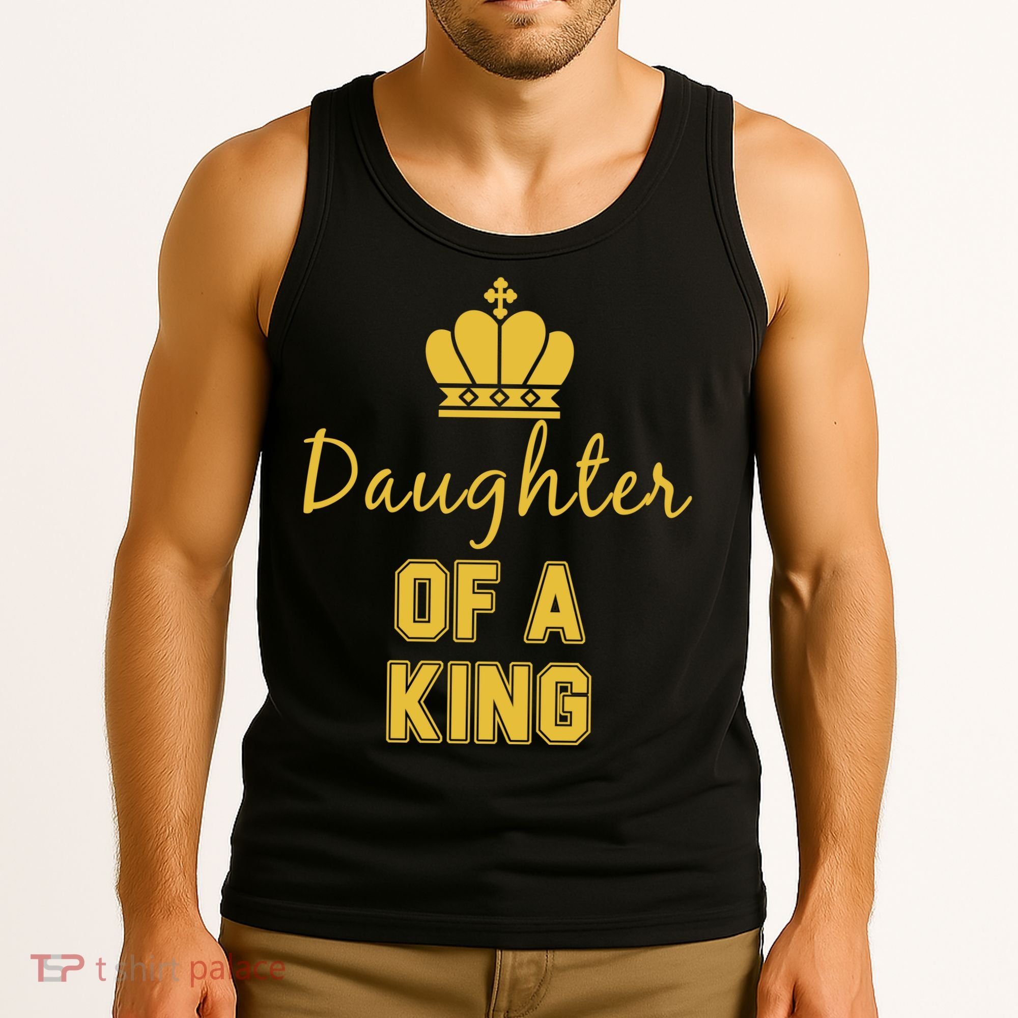 Daughter Of A King Family Matching Tank Top