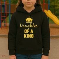 Daughter Of A King Family Matching Kids Hoodie thumb 3