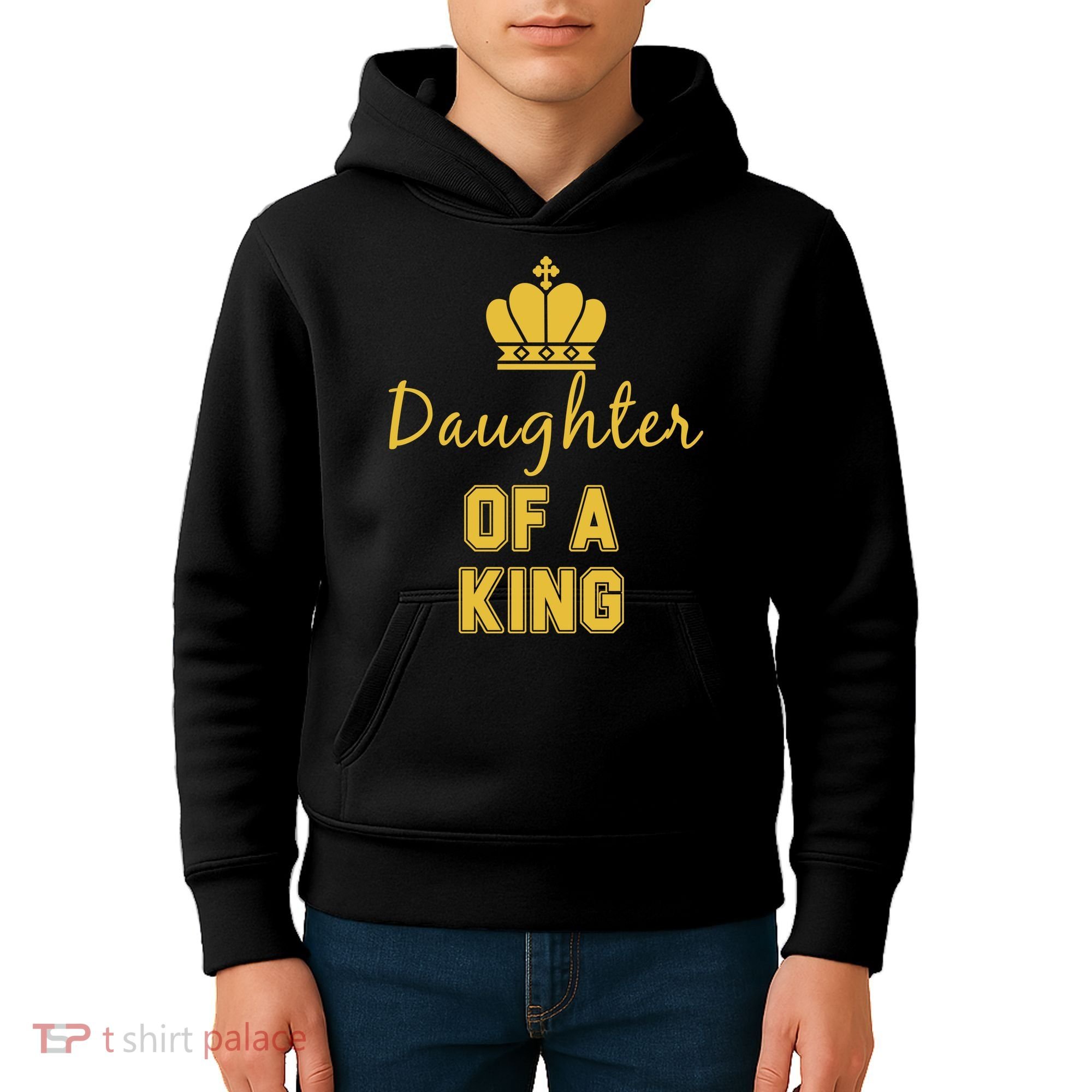 Daughter Of A King Family Matching Kids Hoodie