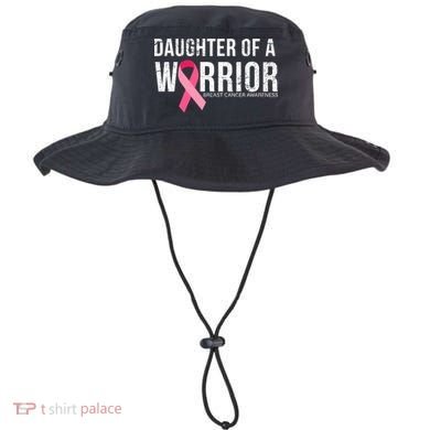 Daughter Of A Warrior Breast Cancer Awareness Bucket Hat
