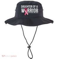 Daughter Of A Warrior Breast Cancer Awareness Bucket Hat thumb 0