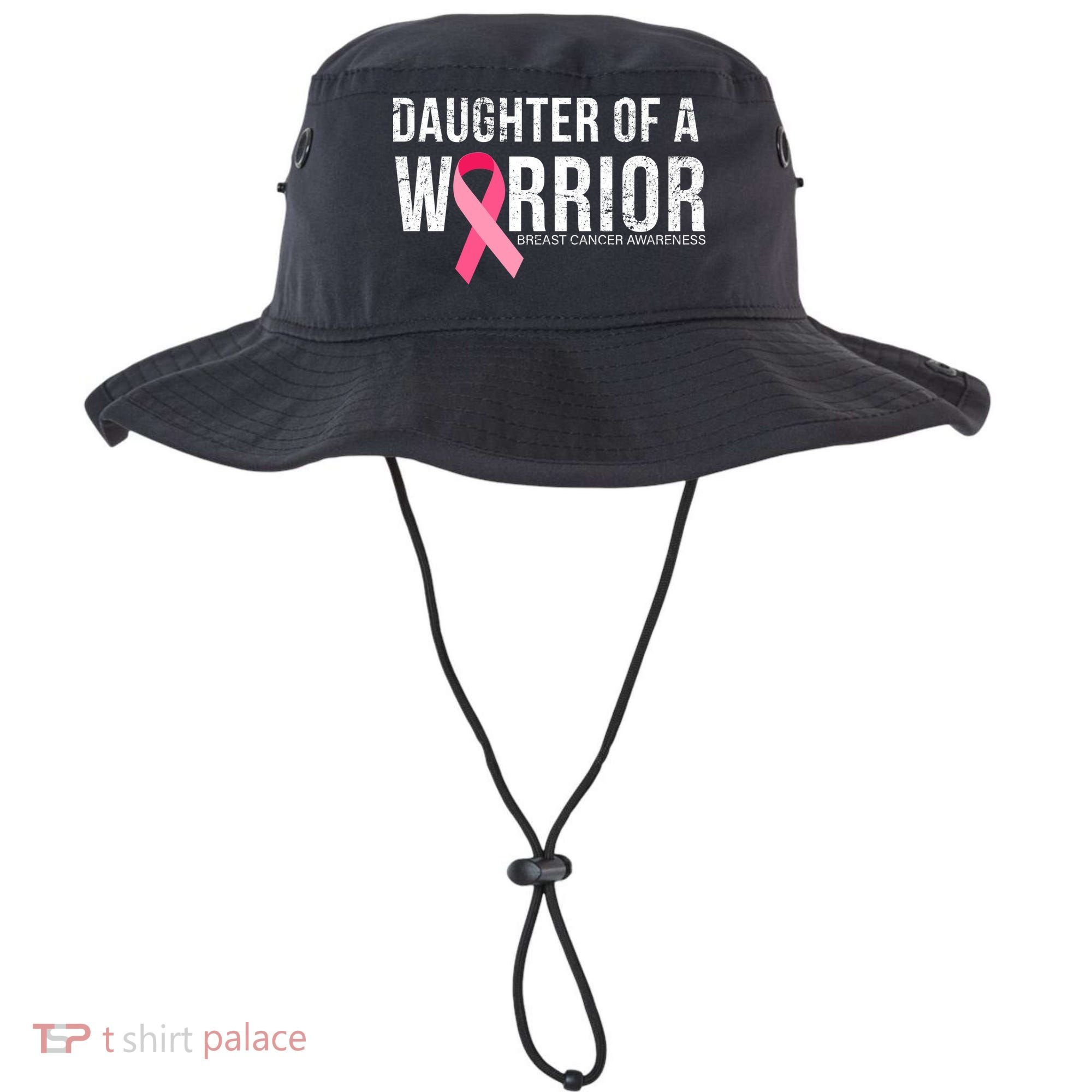 Daughter Of A Warrior Breast Cancer Awareness Bucket Hat