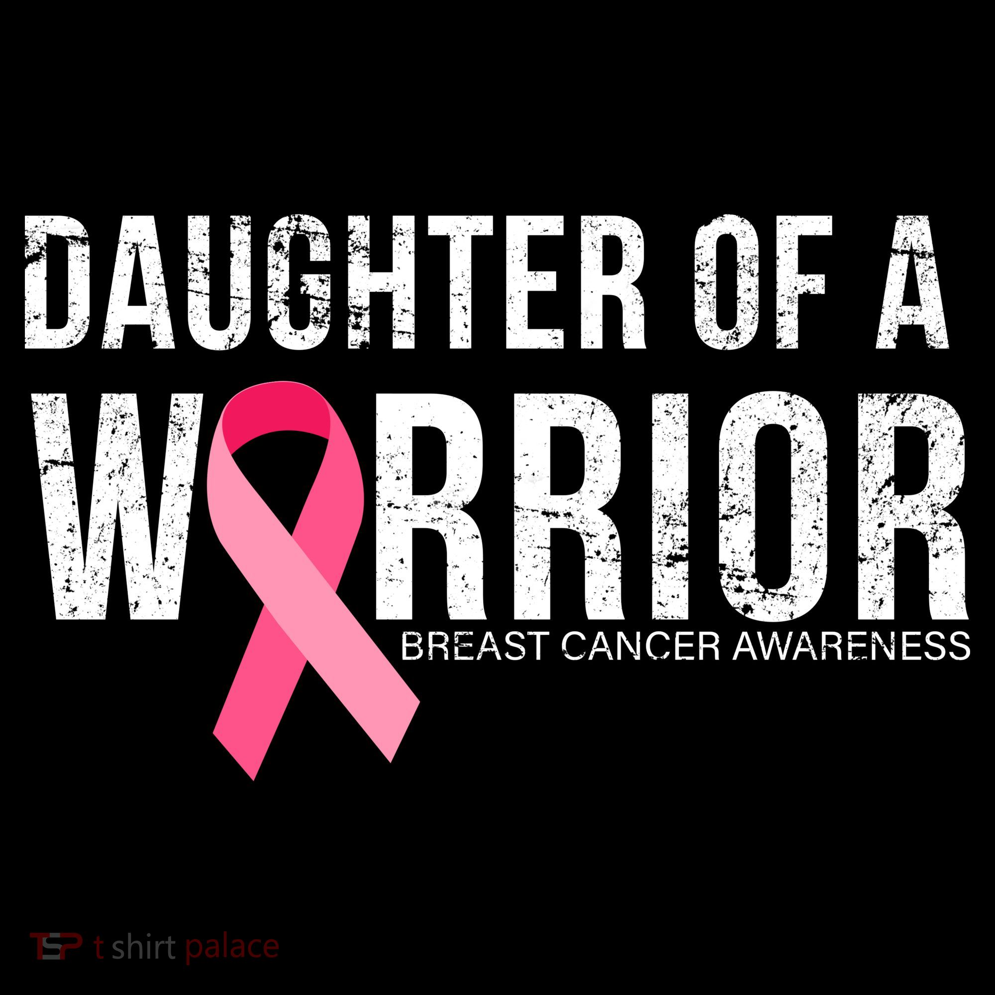 Daughter Of A Warrior Breast Cancer Awareness Women's Hoodie