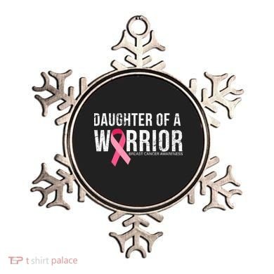 Daughter Of A Warrior Breast Cancer Awareness Ornament