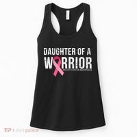 Daughter Of A Warrior Breast Cancer Awareness Women's Tank Top thumb 0