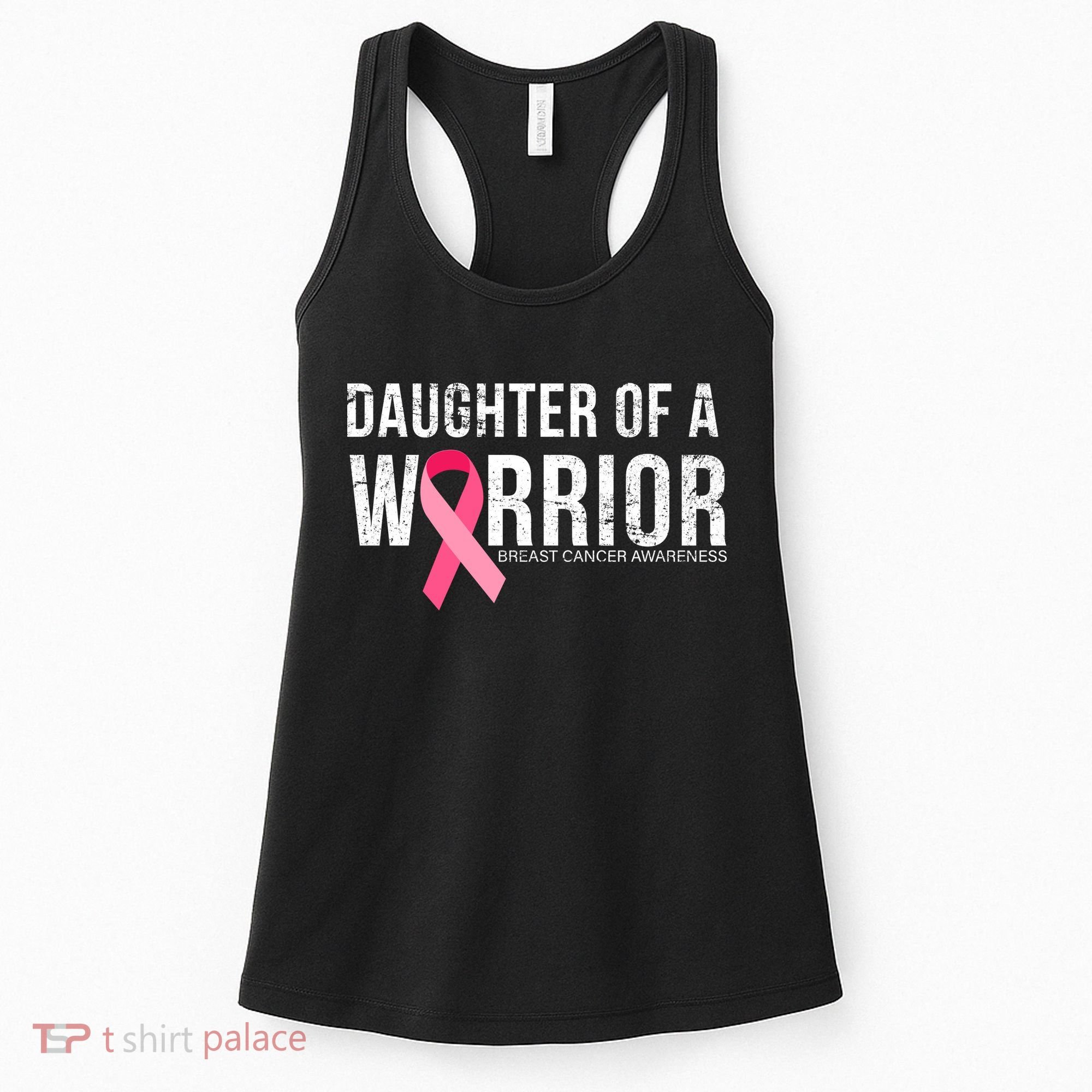 Daughter Of A Warrior Breast Cancer Awareness Women's Tank Top