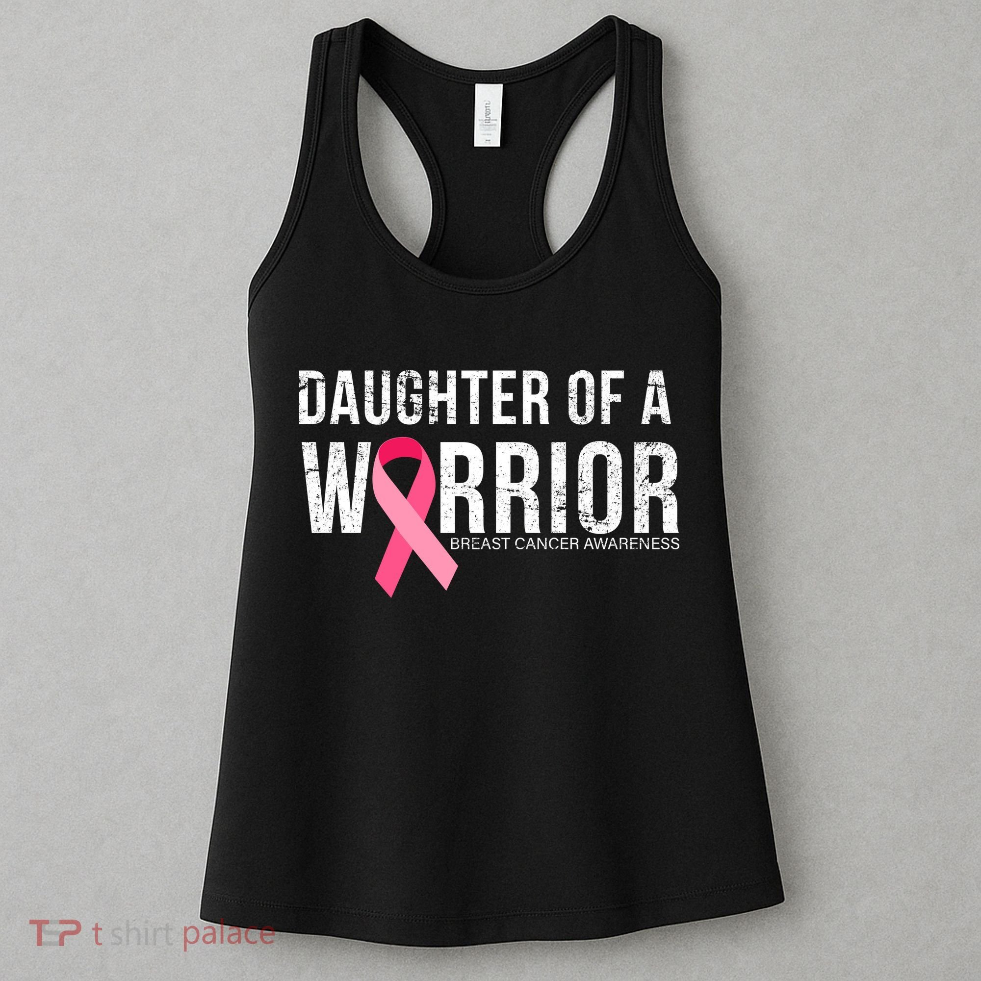 Daughter Of A Warrior Breast Cancer Awareness Women's Tank Top