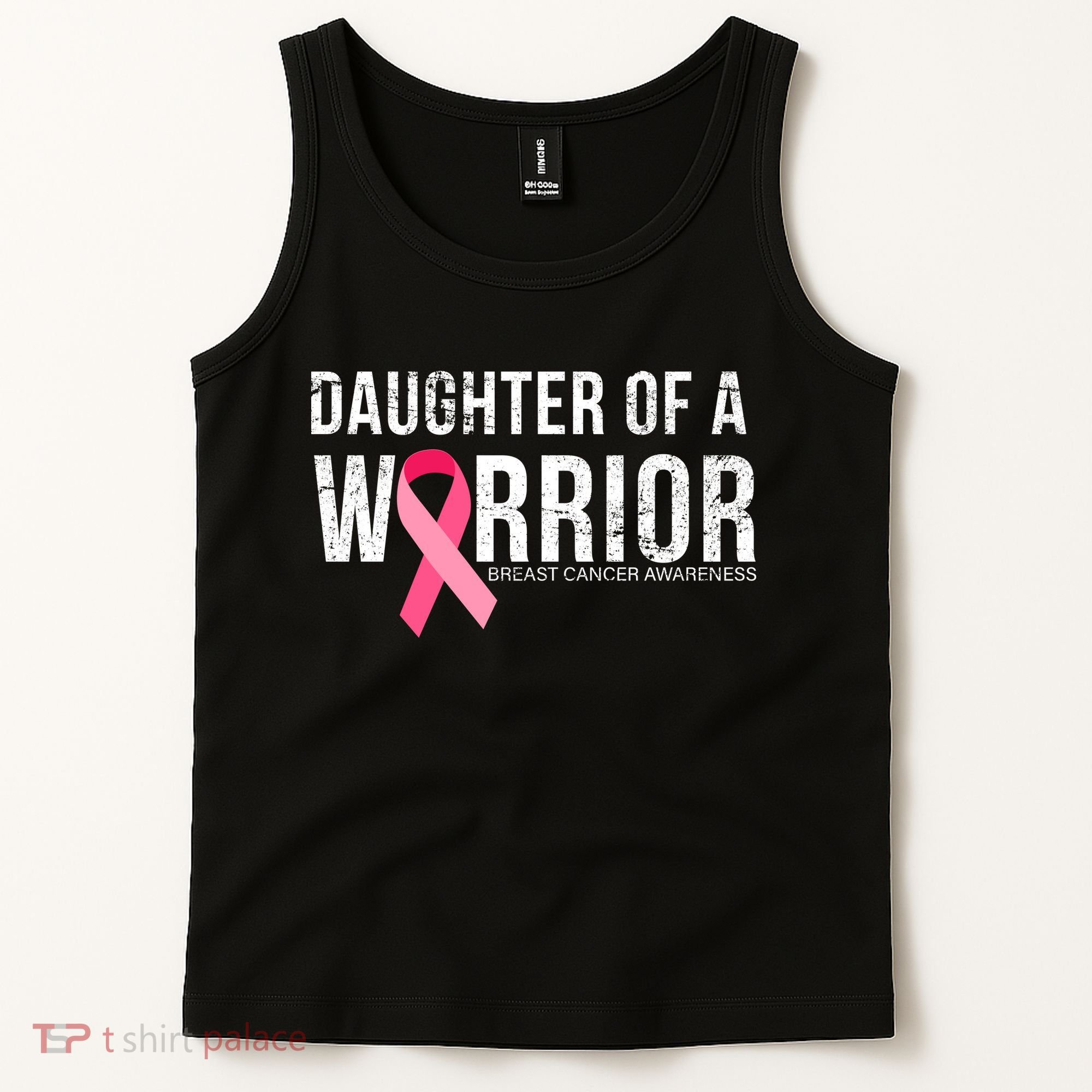 Daughter Of A Warrior Breast Cancer Awareness Tank Top