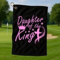 Daughter Of The King Golf Towel thumb 1