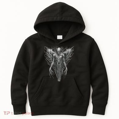 Dark Art Vintage Horror Horror Goth Aesthetic Kids Hoodie