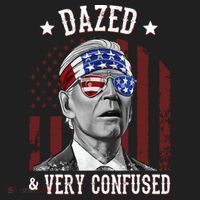 Dazed And Very Confused Biden Funny 4th Of July Women's Sweatshirt thumb 2