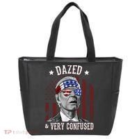 Dazed And Very Confused Biden Funny 4th Of July Tote Bag thumb 0