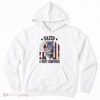 Dazed And Very Confused Biden Funny 4th Of July Hoodie thumb 0