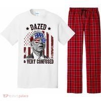Dazed And Very Confused Biden Funny 4th Of July Pajama Set thumb 0