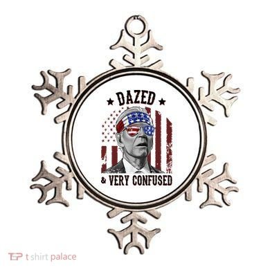 Dazed And Very Confused Biden Funny 4th Of July Ornament