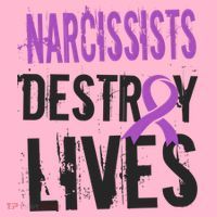 Domestic Abuse Violence Awareness Narcissism Narcissistic Gift Coaster thumb 2