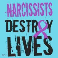 Domestic Abuse Violence Awareness Narcissism Narcissistic Gift Long Sleeve Shirt thumb 2