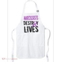 Domestic Abuse Violence Awareness Narcissism Narcissistic Gift Apron thumb 0
