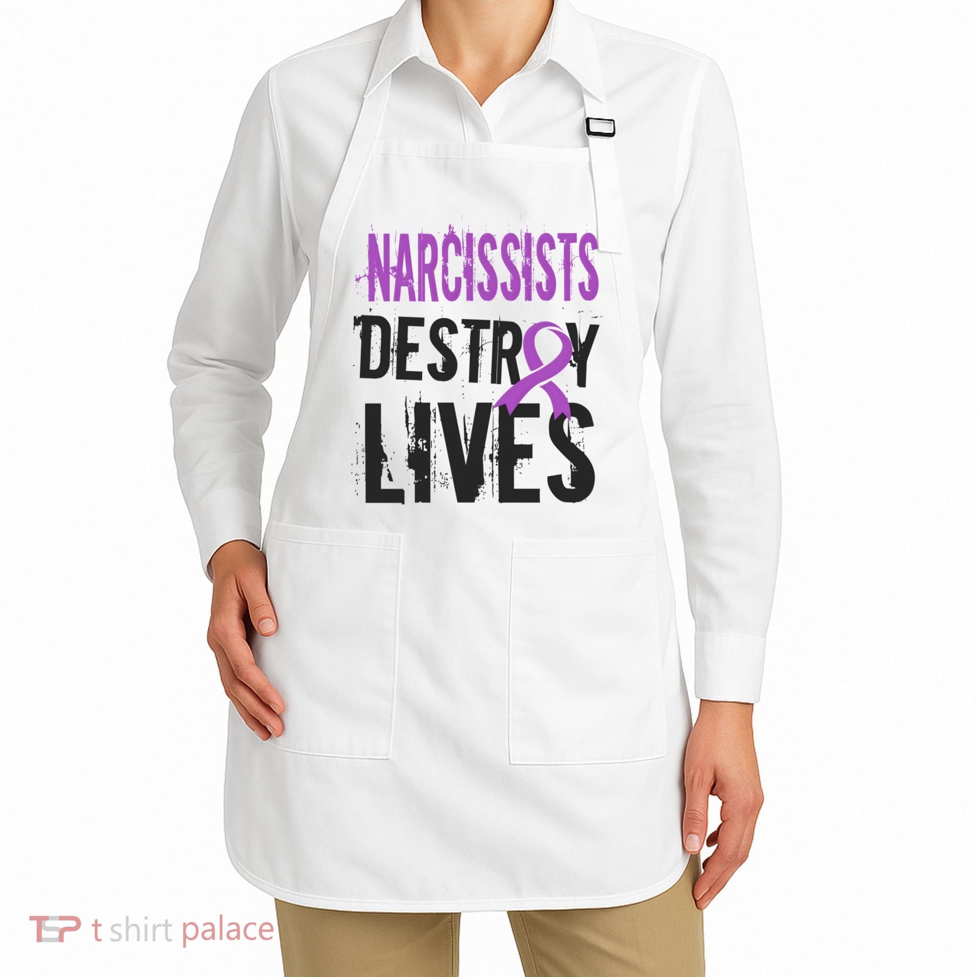 Domestic Abuse Violence Awareness Narcissism Narcissistic Gift Apron