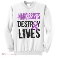 Domestic Abuse Violence Awareness Narcissism Narcissistic Gift Sweatshirt thumb 0