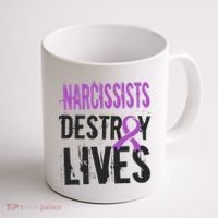 Domestic Abuse Violence Awareness Narcissism Narcissistic Gift Coffee Mug thumb 1