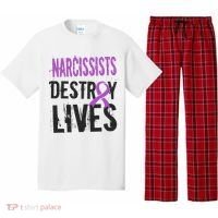 Domestic Abuse Violence Awareness Narcissism Narcissistic Gift Pajama Set thumb 0