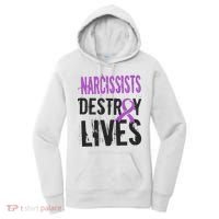 Domestic Abuse Violence Awareness Narcissism Narcissistic Gift Women's Hoodie thumb 0