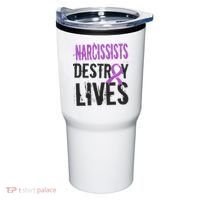 Domestic Abuse Violence Awareness Narcissism Narcissistic Gift Tumbler thumb 0