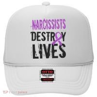 Domestic Abuse Violence Awareness Narcissism Narcissistic Gift Hat thumb 0