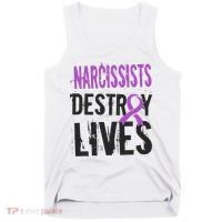 Domestic Abuse Violence Awareness Narcissism Narcissistic Gift Tank Top thumb 0