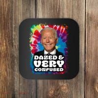Dazed And Very Confused Joe Biden Hippie Coaster thumb 0