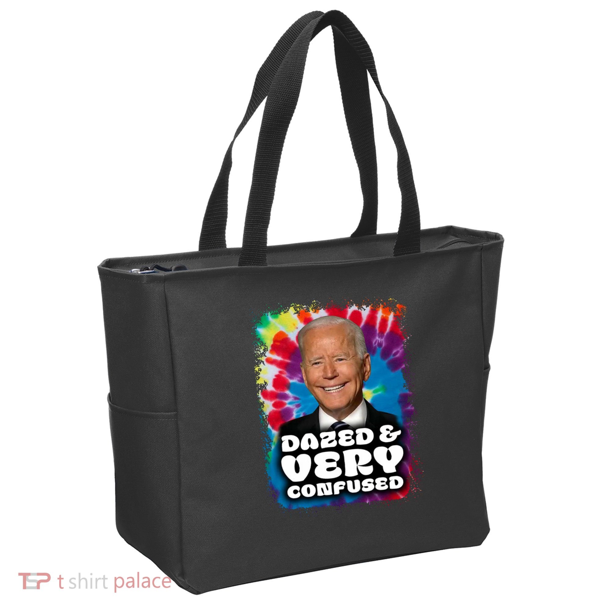 Dazed And Very Confused Joe Biden Hippie Tote Bag