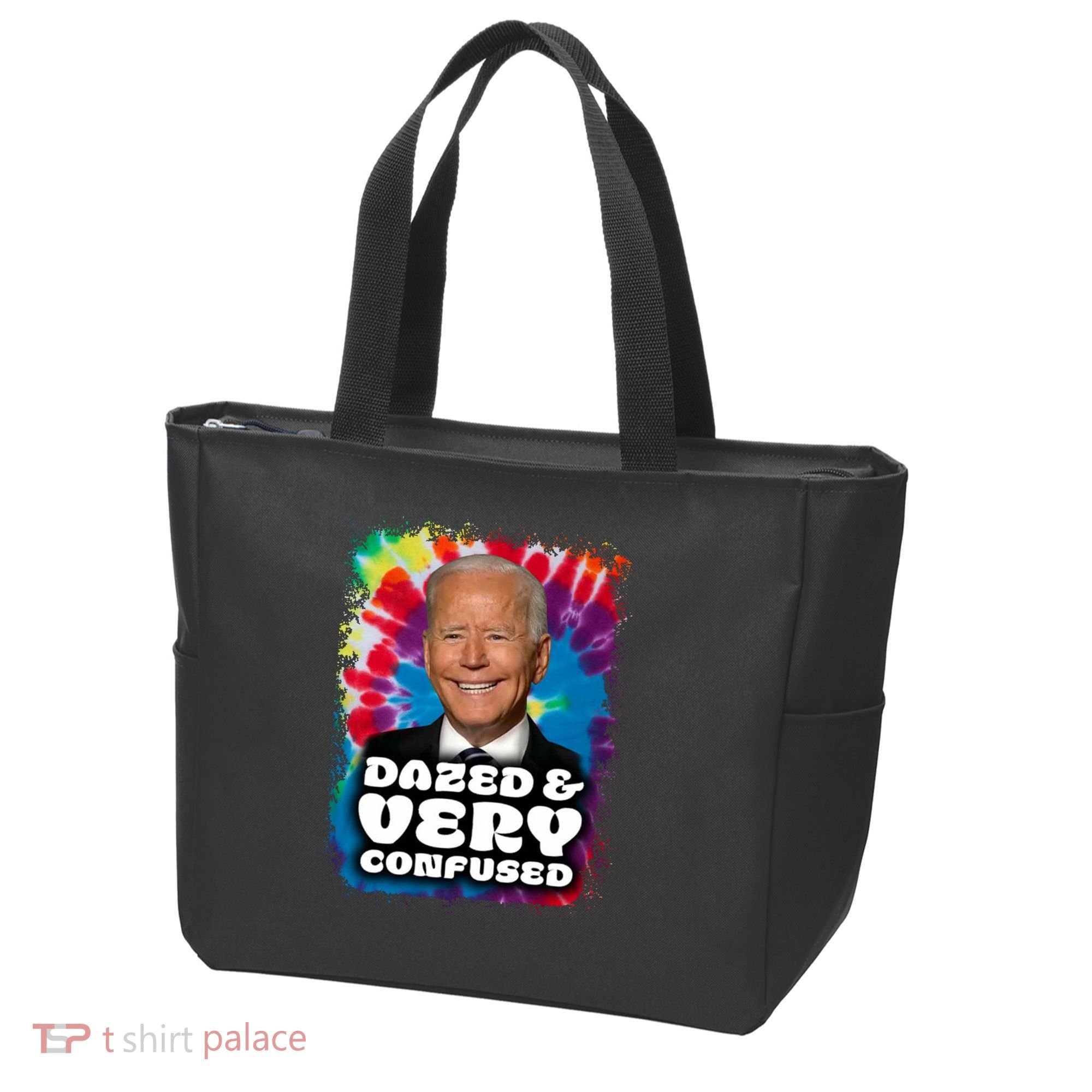 Dazed And Very Confused Joe Biden Hippie Tote Bag