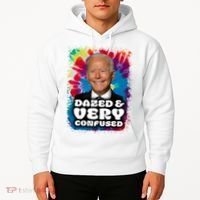 Dazed And Very Confused Joe Biden Hippie Hoodie thumb 2