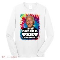 Dazed And Very Confused Joe Biden Hippie Long Sleeve Shirt thumb 0