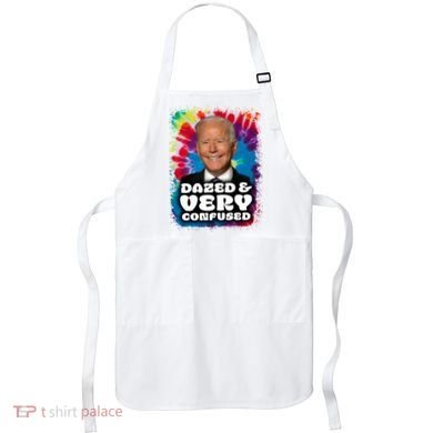 Dazed And Very Confused Joe Biden Hippie Apron