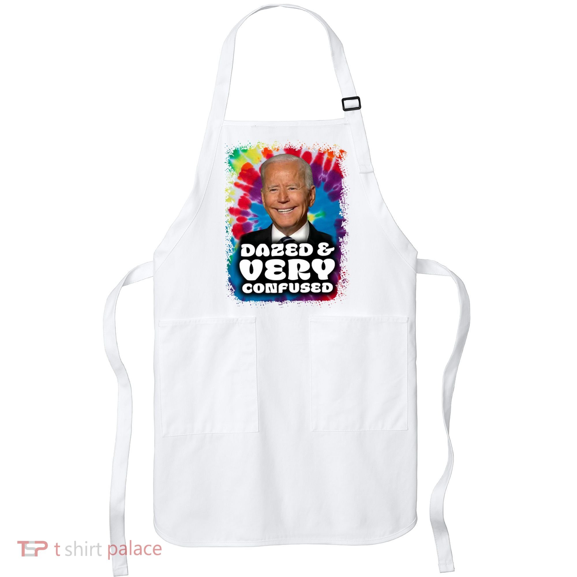 Dazed And Very Confused Joe Biden Hippie Apron
