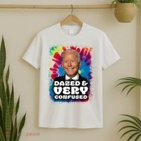 Dazed And Very Confused Joe Biden Hippie T-Shirt thumb 2