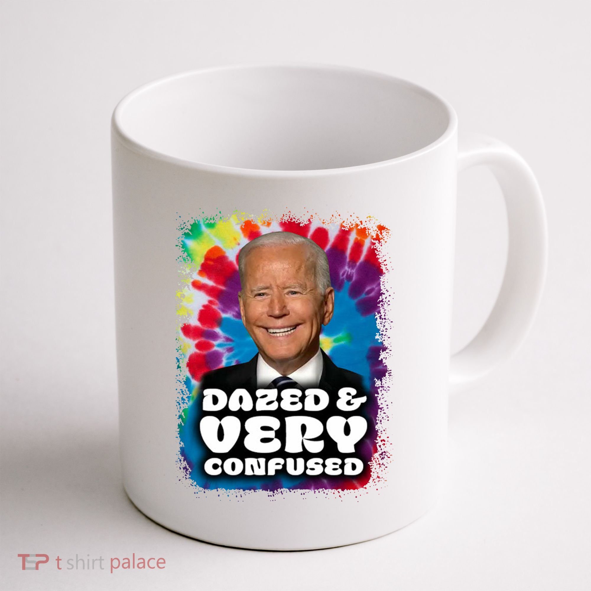 Dazed And Very Confused Joe Biden Hippie Coffee Mug