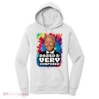 Dazed And Very Confused Joe Biden Hippie Women's Hoodie thumb 0