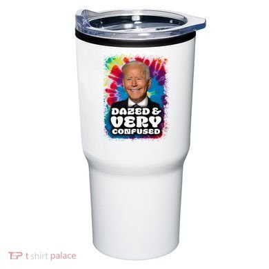 Dazed And Very Confused Joe Biden Hippie Tumbler