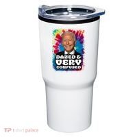 Dazed And Very Confused Joe Biden Hippie Tumbler thumb 0