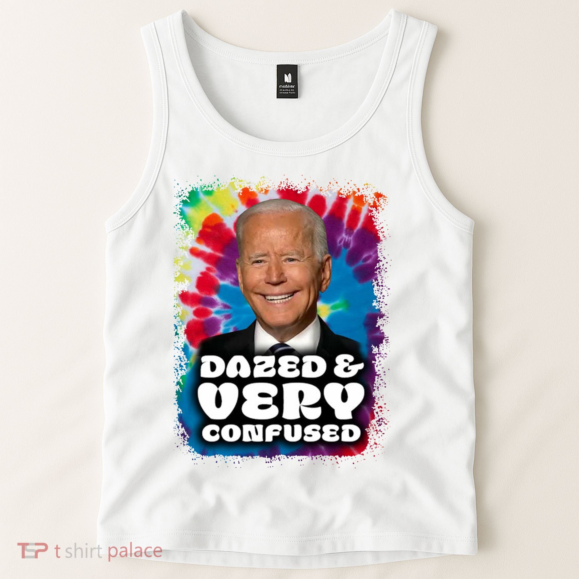 Dazed And Very Confused Joe Biden Hippie Tank Top