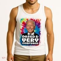 Dazed And Very Confused Joe Biden Hippie Tank Top thumb 3